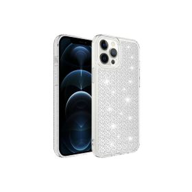 CoverZone iPhone 14 Plus Airbagli Kamera Korumalı Parlak Tasarımlı Z-Snow Emollient Gri Cep Telefonu Kılıfı