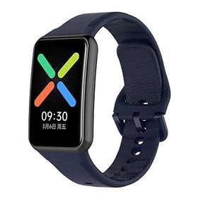 CoverZone OPPO Watch Free Tokalı Delikli Spor Lacivert Kayış Kordon