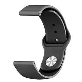 CoverZone Samsung Galaxy Watch 3 45 mm Uyumlu Kayış Termoplastik New Cord Siyah Kordon