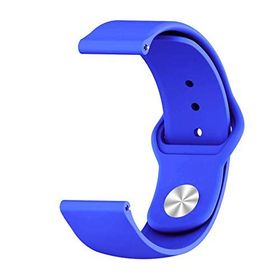 CoverZone Samsung Galaxy Watch 42 mm Kayış Termoplastik New Cord Mavi Kordon