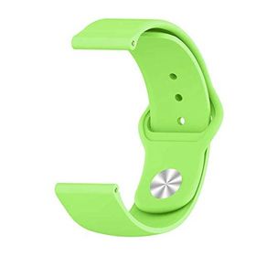 CoverZone Samsung Galaxy Watch 42 mm Kayış Termoplastik New Cord Yeşil Kordon