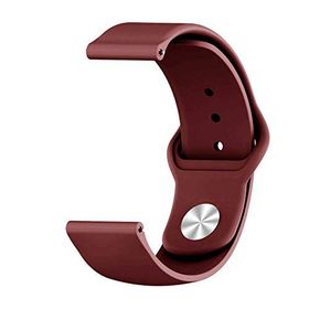 CoverZone Samsung Gear S3 Uyumlu Termoplastik NewCord Mürdüm Kayış Kordon