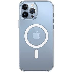 CoverZone Şeffaf İphone 13 Pro Max Kılıf Wireless Magsafe Silikon Kapak
