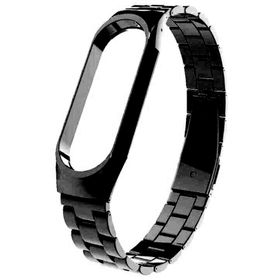 CoverZone Xiaomi Mi Band 5 Mixed Kayış Gri Hasır Örme Kordon