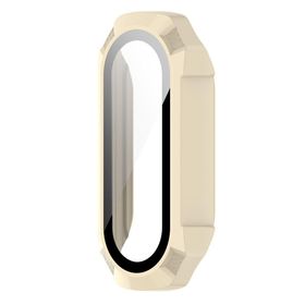 CoverZone Xiaomi Mi Band 5 Mixed Kayış Gri Hasır Örme Kordon