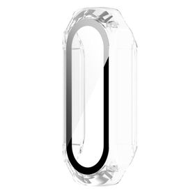CoverZone Xiaomi Mi Band 5 Mixed Kayış Gri Hasır Örme Kordon