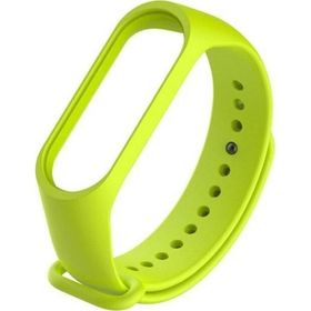 CoverZone Xiaomi Mi Band 5 Uyumlu Termoplastik Fıstık Yeşil Kayış Kordon