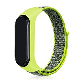 CoverZone Xiaomi Mi Band 6 Uyumlu Hasır Örme NO-5 Kayış Kordon