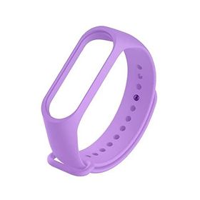 CoverZone Xiaomi Mi Band 7 Lila Termoplastik Kordon