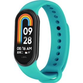 CoverZone Xiaomi Mi Band 8 Termoplastik Turkuaz Kayış Kordon