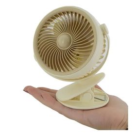 CoverZone YS2285 Açık Sarı 14 cm Mini Vantilatör