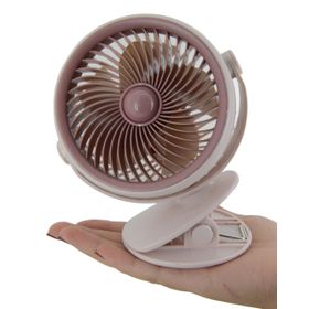 CoverZone YS2285 Pembe 14 cm Mini Vantilatör
