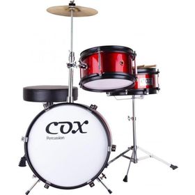 Cox Junior Kırmızı Çocuk Baterisi