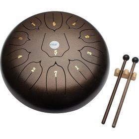 Cox Steel Tongue Drum Kahverengi Perküsyon