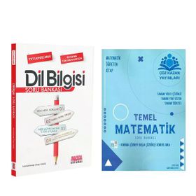 Çöz Kazan Tyt Temel Matematik ve Akm Dil Bilgisi Soru Bankası Seti 2 Kitap