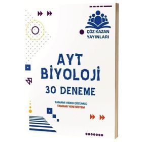 Çöz Kazan Yayınları AYT Biyoloji 30'lu Deneme Sınavı