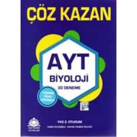 Çöz Kazan Yayınları AYT Biyoloji Otuzlu Deneme Sınavı