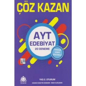 Çöz Kazan Yayınları AYT Edebiyat 20 Deneme