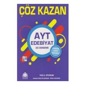 Çöz Kazan Yayınları AYT Edebiyat 20 Deneme