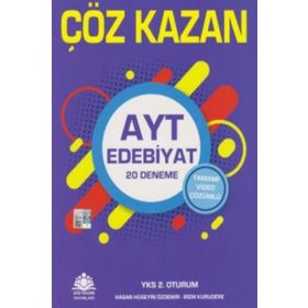 Çöz Kazan Yayınları AYT Edebiyat 20 Deneme