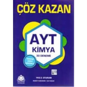 Çöz Kazan Yayınları AYT Kimya 30 Deneme