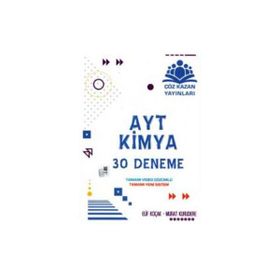 Çöz Kazan Yayınları AYT Kimya 30 Deneme