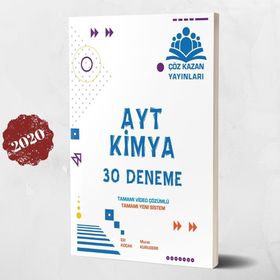 Çöz Kazan Yayınları AYT Kimya 30 Deneme