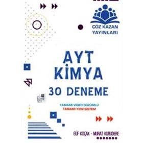 Çöz Kazan Yayınları - AYT Kimya 30'lu Deneme Sınavı
