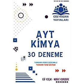 Çöz Kazan Yayınları - AYT Kimya 30'lu Deneme Sınavı