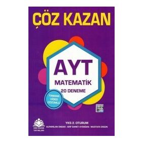 Çöz Kazan Yayınları AYT Matematik 20 Deneme