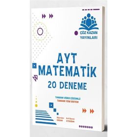 Çöz Kazan Yayınları AYT Matematik 20'li Deneme Sınavı