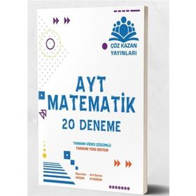 Çöz Kazan Yayınları AYT Matematik 20'li Deneme Sınavı