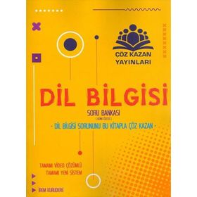 Çöz Kazan Yayınları Dil Bilgisi Soru Bankası