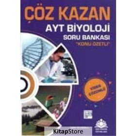 Çöz Kazan Yayınları TYT-AYT Biyoloji Konu Özetli Soru Bankası