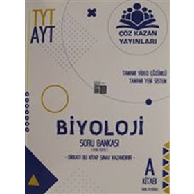 Çöz Kazan Yayınları TYT-AYT Biyoloji Konu Özetli Soru Bankası