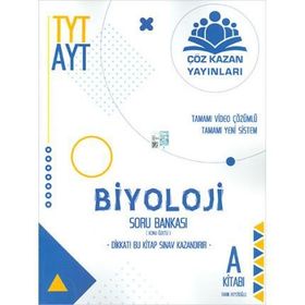 Çöz Kazan Yayınları TYT-AYT Biyoloji Konu Özetli Soru Bankası