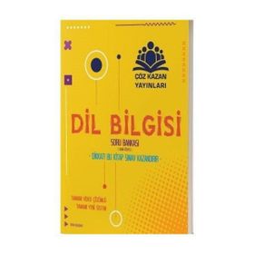 Çöz Kazan Yayınları TYT Dil Bilgisi Konu Özetli Soru Bankası