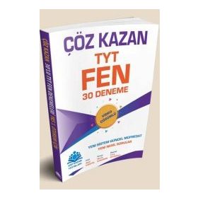 Çöz Kazan Yayınları TYT Fen Bilimleri Video Çözümlü 30 Deneme