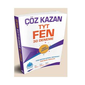 Çöz Kazan Yayınları TYT Fen Bilimleri Video Çözümlü 30 Deneme