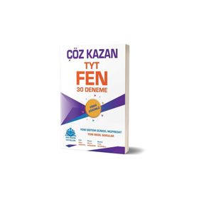 Çöz Kazan Yayınları TYT Fen Bilimleri Video Çözümlü 30 Deneme