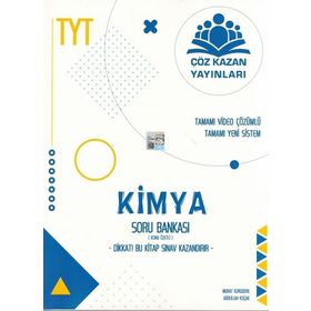 Çöz Kazan Yayınları TYT Kimya Konu Özetli Soru Bankası