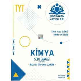 Çöz Kazan Yayınları TYT Kimya Konu Özetli Soru Bankası
