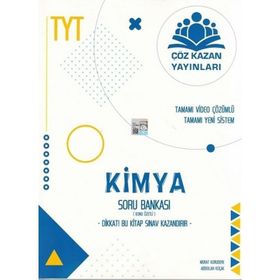 Çöz Kazan Yayınları TYT Kimya Soru Bankası