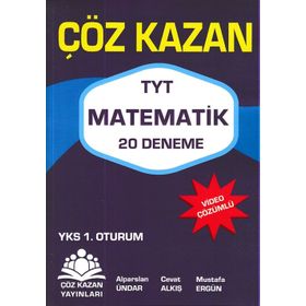 Çöz Kazan Yayınları TYT Matematik 20 Deneme Sınavı