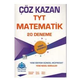 Çöz Kazan Yayınları TYT Matematik 20 Deneme Sınavı