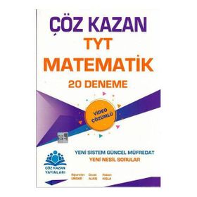 Çöz Kazan Yayınları TYT Matematik 20 Deneme Sınavı