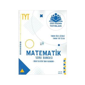 Çöz Kazan Yayınları TYT Matematik Yeni Nesil Soru Bankası