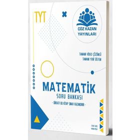 Çöz Kazan Yayınları TYT Matematik Yeni Nesil Soru Bankası