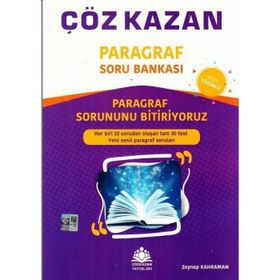 Çöz Kazan Yayınları TYT Paragraf Soru Bankası