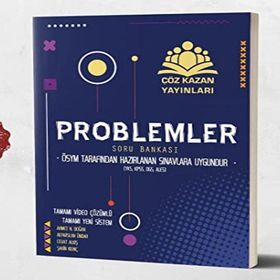 Çöz Kazan Yayınları TYT Problemler Soru Bankası ve Planlayıcı